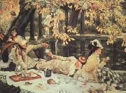 James Tissot Holiday (The Picnic) (nn03) oil